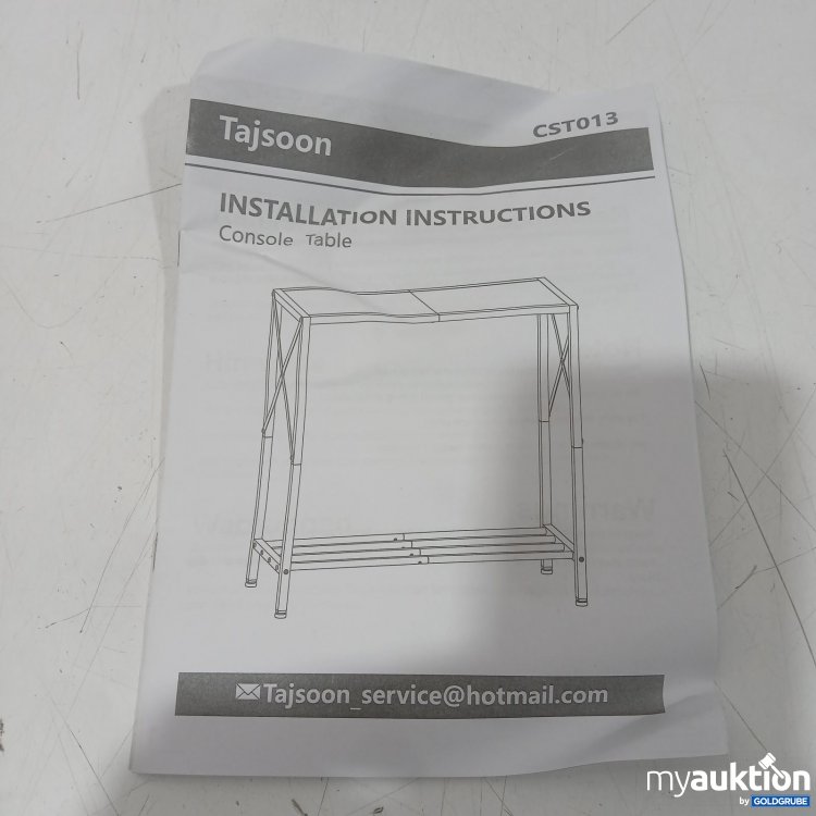 Artikel Nr. 471844 Artikel Nr. 471844: Tajsoon Console Table CST013