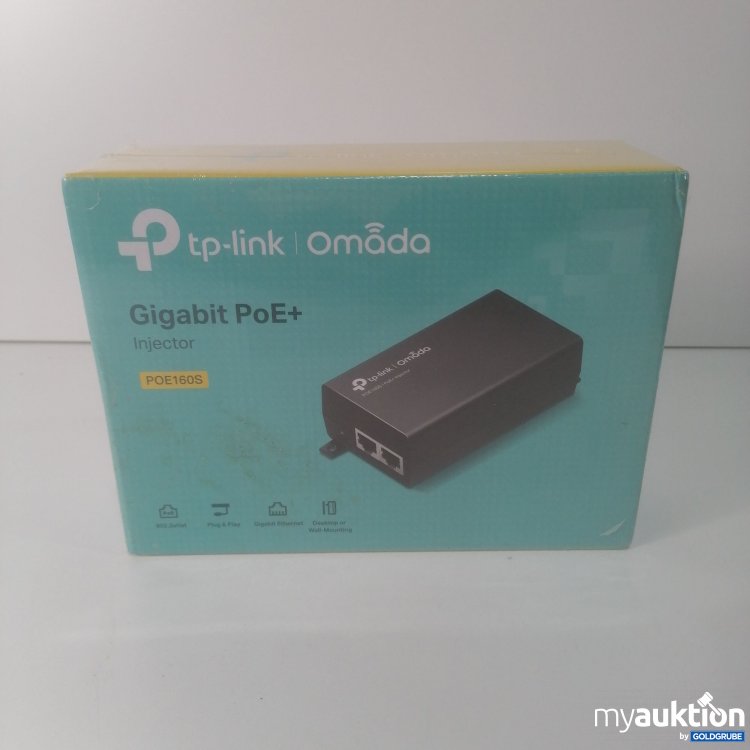 Artikel Nr. 781844 Artikel Nr. 781844: Tp-link Gigabit PoE+ Injector POE160S