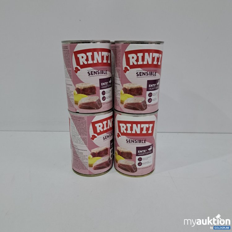 Artikel Nr. 808844: Rinti Hundefutter Sensible Ente und Kartoffeln 400g