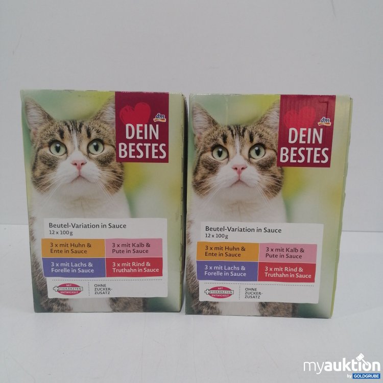 Artikel Nr. 834844: Dein Bestes Beutel Variation in Sauce 2x12x100g