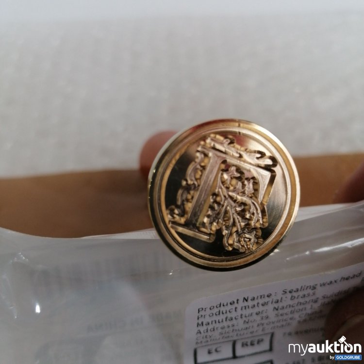 Artikel Nr. 847844: Stempel für Wachsmarken "F" 