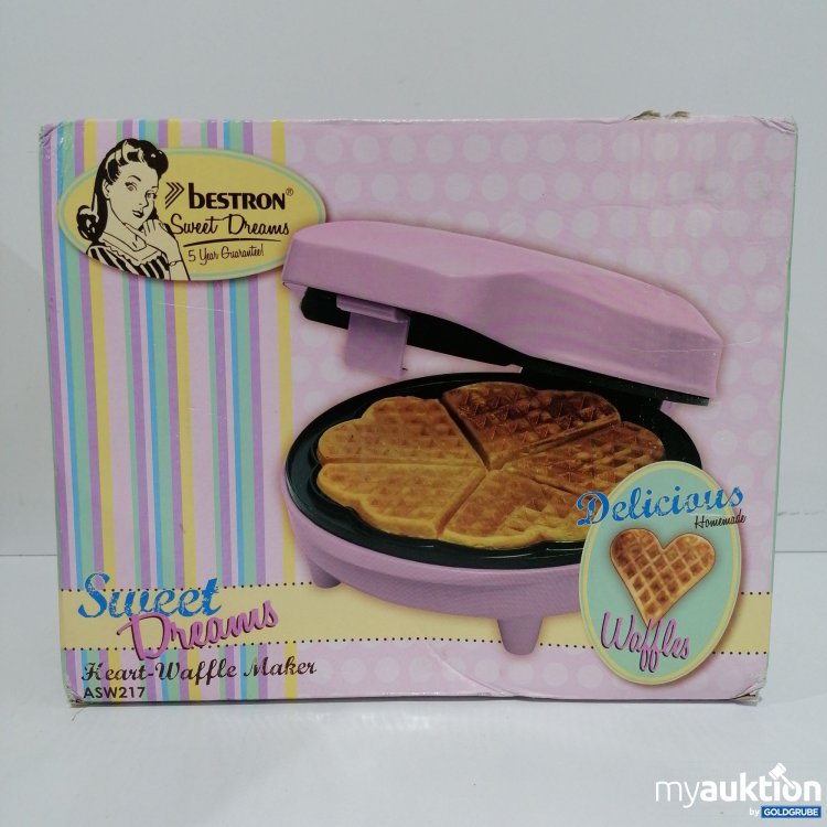 Artikel Nr. 849844: Bestron Sweet Dreams Waffeleisen ASW217
