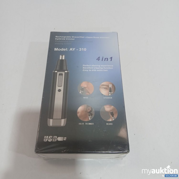 Artikel Nr. 910844 Artikel Nr. 910844: Rechargeable Shaver AY-310 4in1