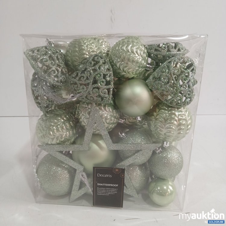 Artikel Nr. 939844: Decoris Shatterproof Weihnachtskugeln 