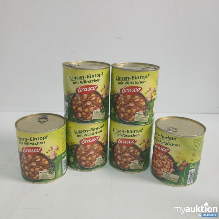 Artikel Nr. 957844: Erasco diverse Dosengerichte 6x800g 