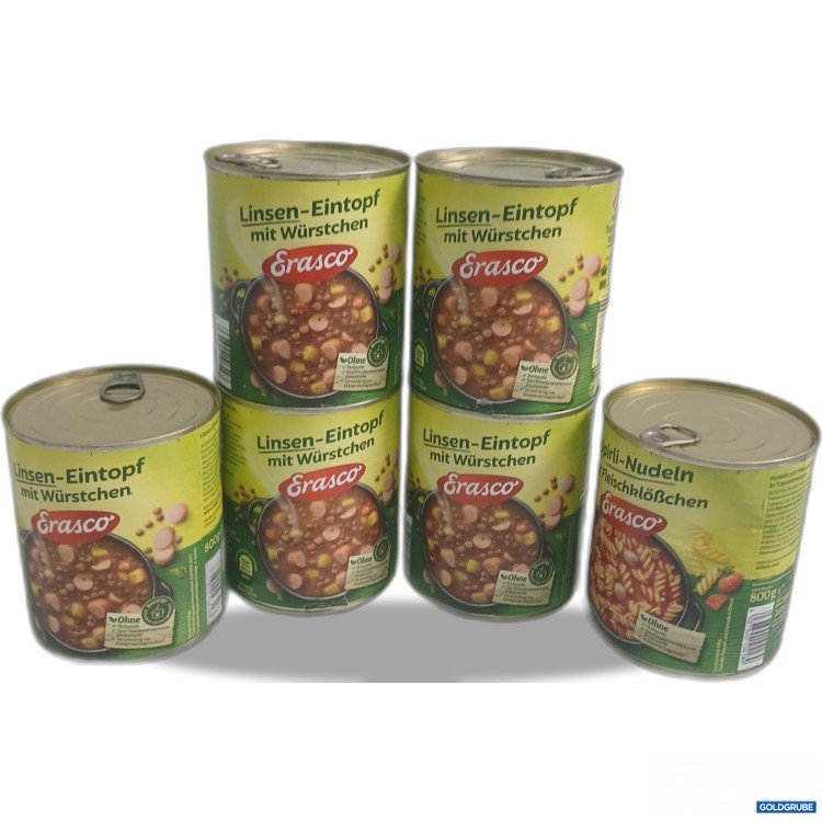 Artikel Nr. 957844: Erasco diverse Dosengerichte 6x800g 