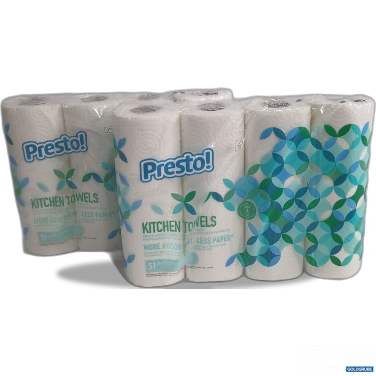 Artikel Nr. 969844 Artikel Nr. 969844: Presto! Kitchen Towels je 4Rollen