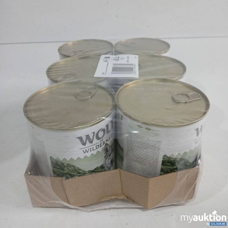 Artikel Nr. 973844 Artikel Nr. 973844: WOLF of Wilderness Hundefutter poultry based Adult mix 6x800g