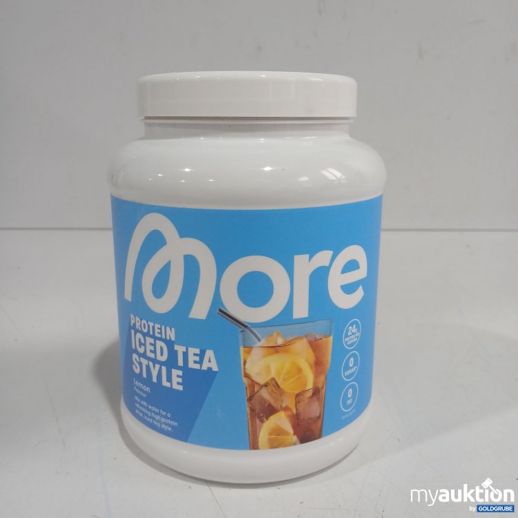 Artikel Nr. 979844 Artikel Nr. 979844: More Protein Iced Tea Style Lemon 600g
