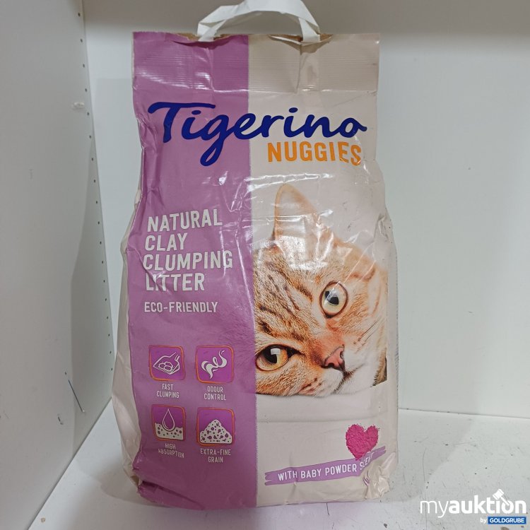 Artikel Nr. 988844: Tigerino Premium Katzenstreu mit Banypuderduft, 14L