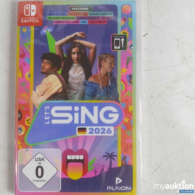 Artikel Nr. 991844 Artikel Nr. 991844: Nintendo Switch Spiel Let's Sing 2026