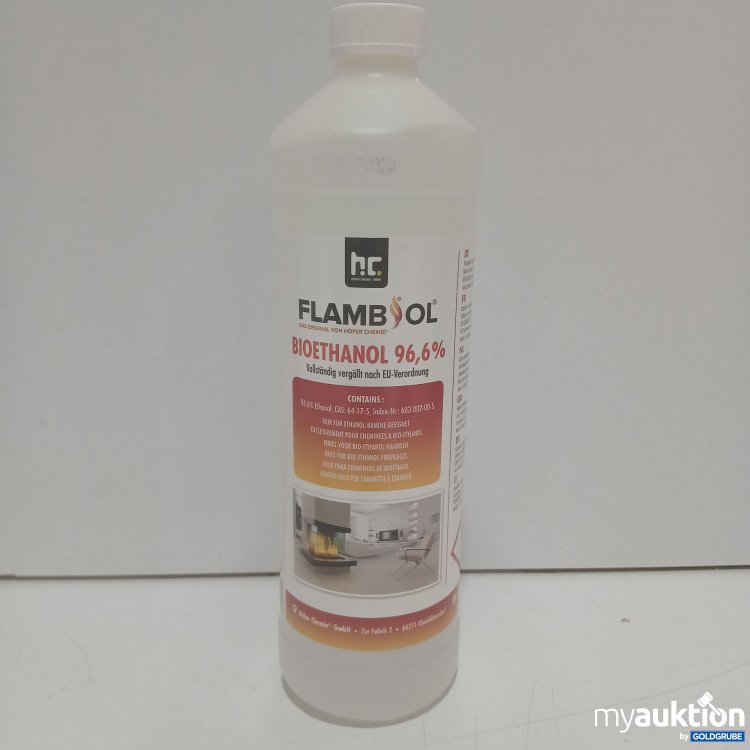 Artikel Nr. 997844 Artikel Nr. 997844: Flamböl Bioethanol 96,6% 1L