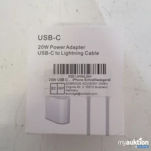 Auktion UsbC 20W Power Adapter 