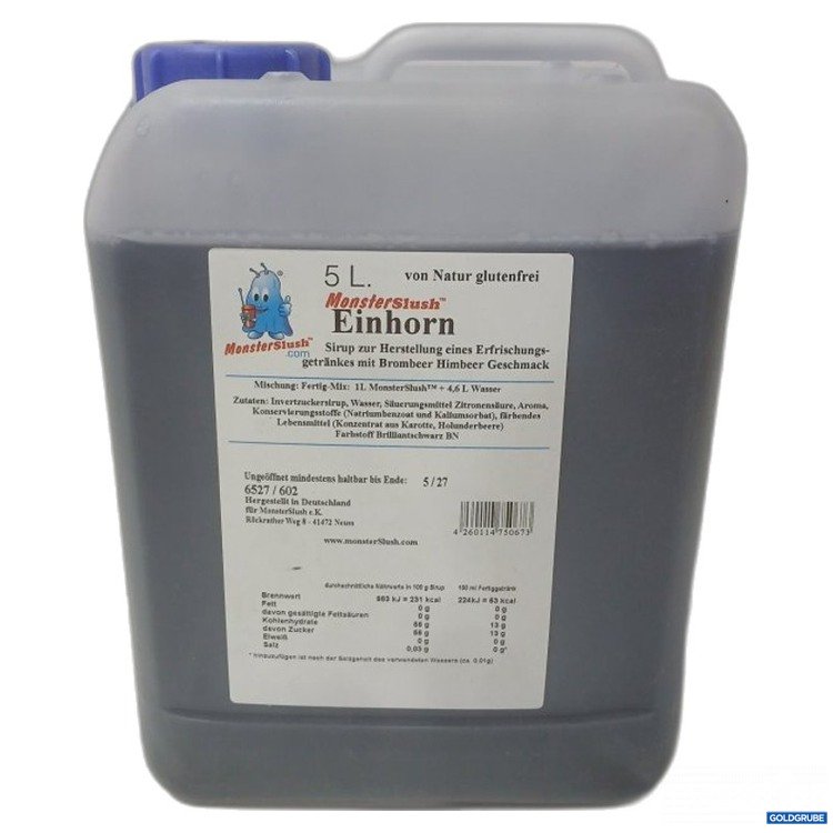 Artikel Nr. 443845 Artikel Nr. 443845: Monsterslush Einhorn Sirup Brombeer Himbeer 5L