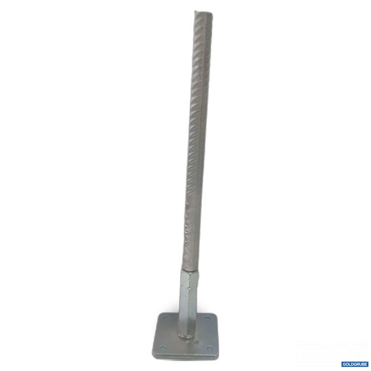 Artikel Nr. 467845 Artikel Nr. 467845: Bodenanker mit Gewindestange und Grundplatte Stange Höhe 20cm
