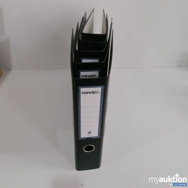 Artikel Nr. 832845: Novooo Ordner schwarz 7.5 cm, 5Stk.
