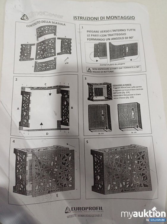 Artikel Nr. 878845: Europrofil Heizkörperabdeckung 