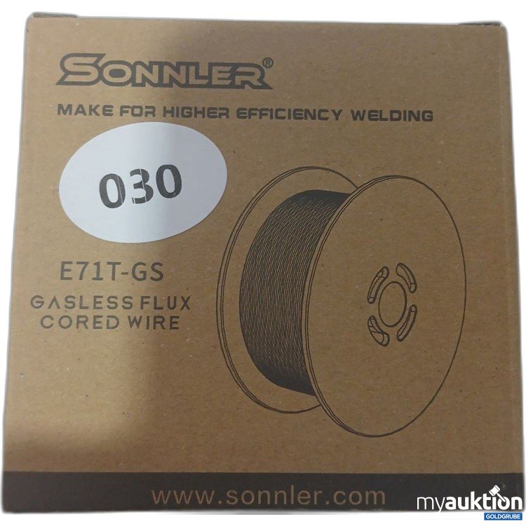 Artikel Nr. 930845 Artikel Nr. 930845: Sonnler E71T-GS Gasless Flux Cored Wire