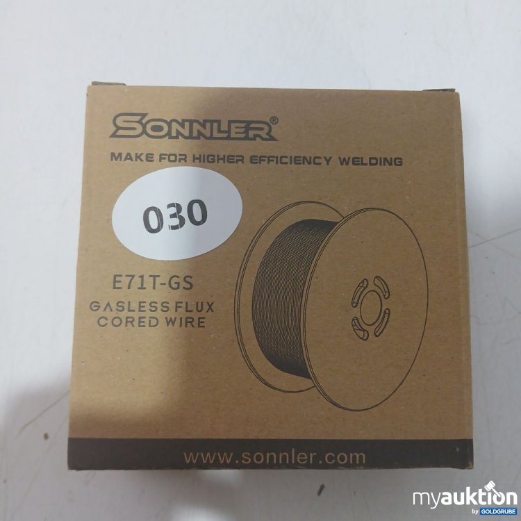 Artikel Nr. 930845 Artikel Nr. 930845: Sonnler E71T-GS Gasless Flux Cored Wire