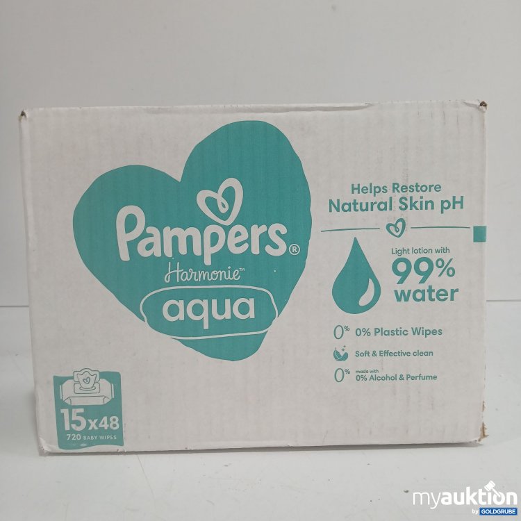 Artikel Nr. 968845 Artikel Nr. 968845: Pampers Harmonie aqua 15x48 Baby Wipes