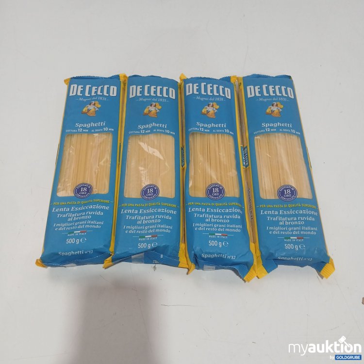 Artikel Nr. 970845: De cecco Spaghetti 4x500g 