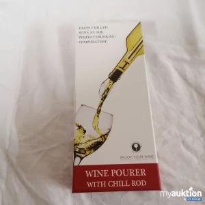 Auktion Wine Pourer With Chill rod 