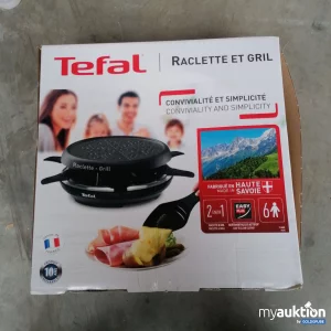 Auktion Tefal Raclette ET Grill