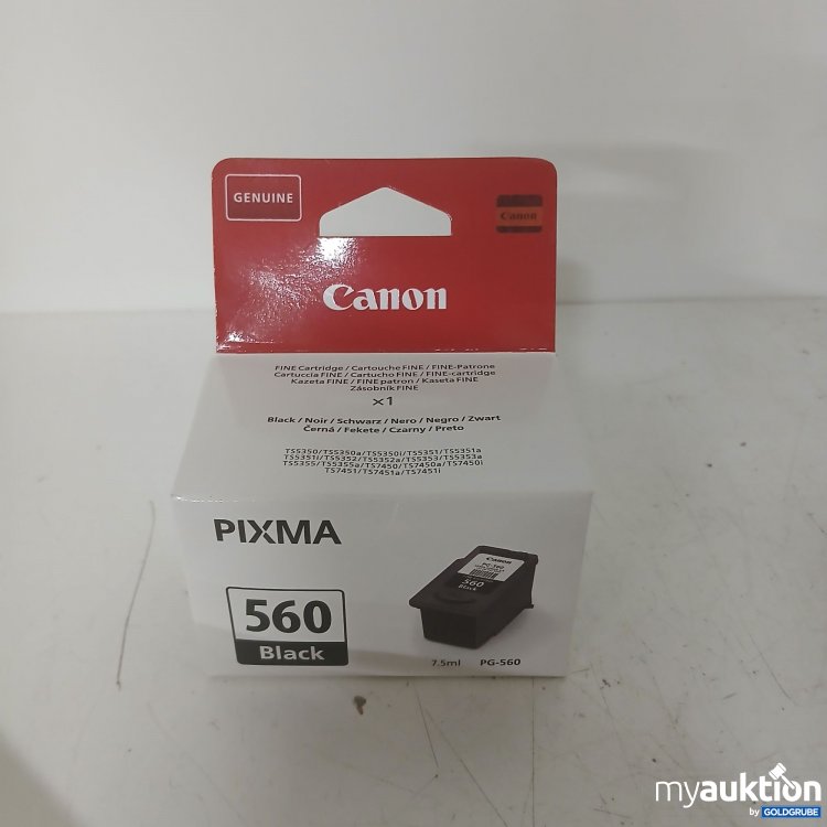 Artikel Nr. 360846 Artikel Nr. 360846: Canon Pixma 560 Black