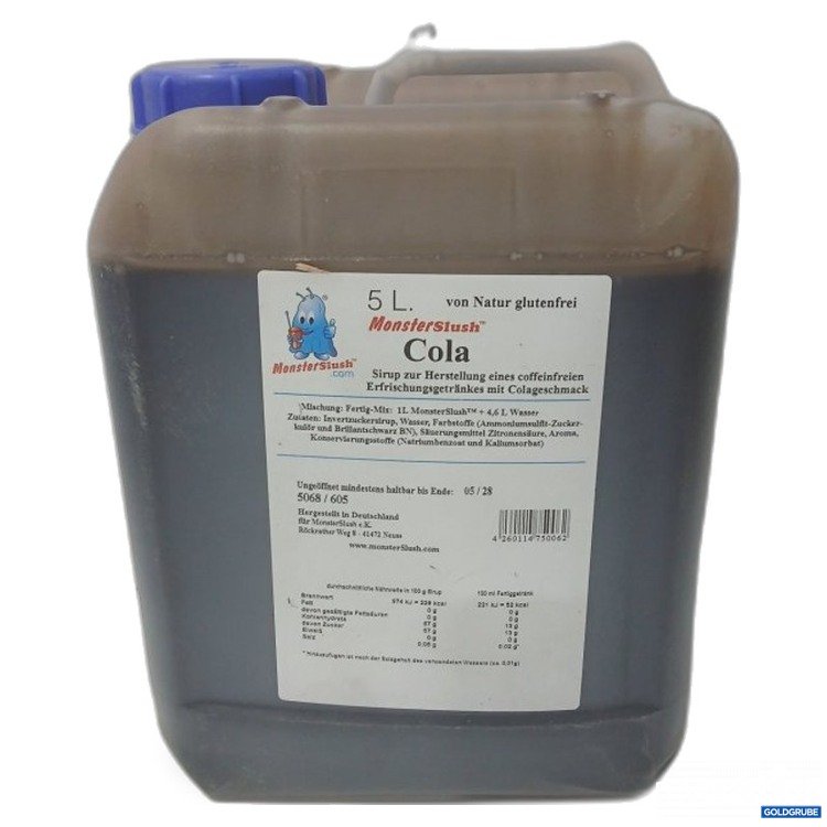 Artikel Nr. 443846 Artikel Nr. 443846: Monsterslush Cola Sirup 5L