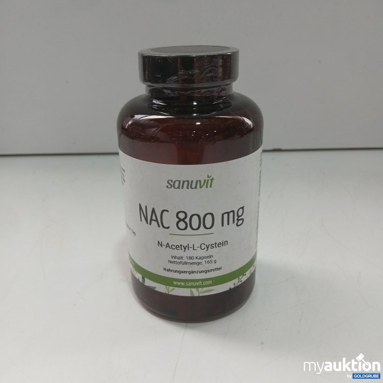 Artikel Nr. 444846: Sanuvit Nac 800mg 180Kapseln