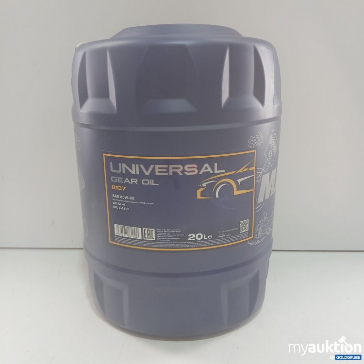 Artikel Nr. 461846 Artikel Nr. 461846: Universal Gear Oil 8107 SAE 80W-90 20L
