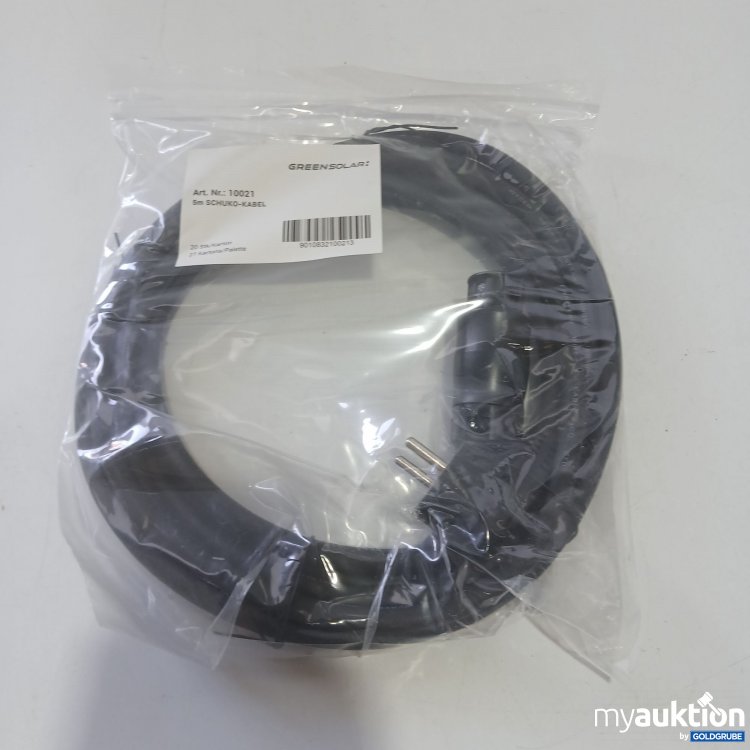 Artikel Nr. 852846: GreenSolar 10021 5m Schuko-Kabel 