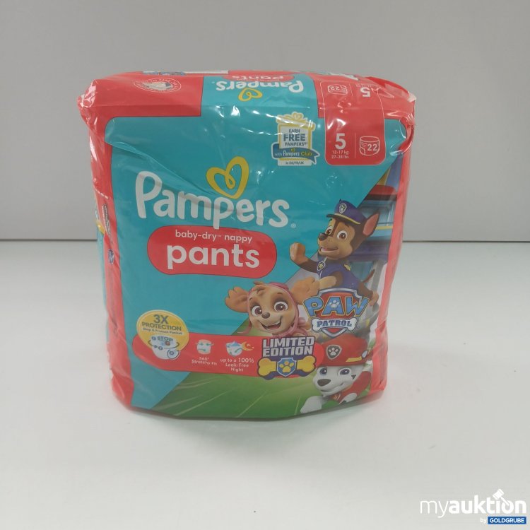 Artikel Nr. 867846: Pampers Baby-Dry Nappy Pants 5(12-17kg) 22 Stück 