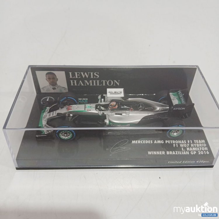 Artikel Nr. 963846: Mercedes AMG Petronas F1 W07 Hybrid Lewis Hamilton Limited Edition