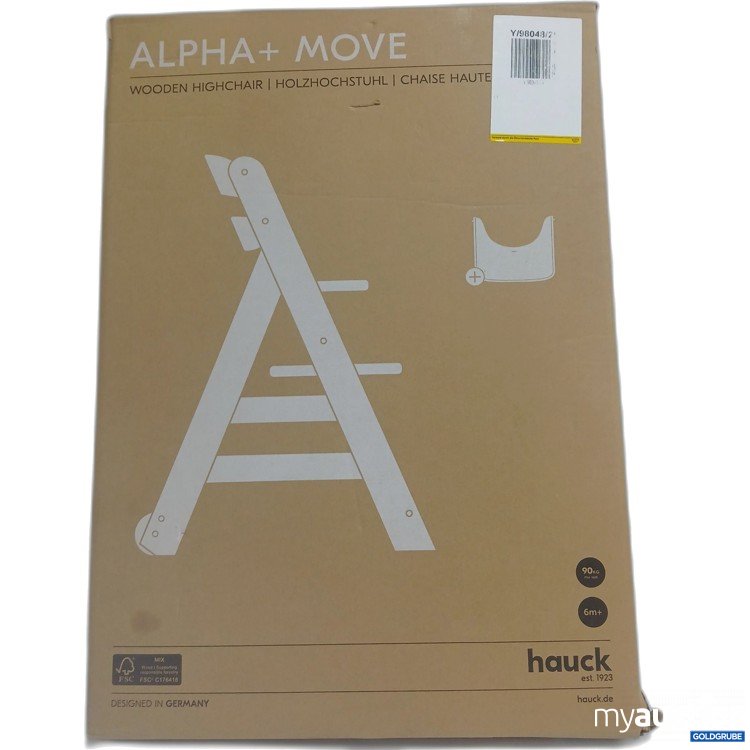 Artikel Nr. 968846 Artikel Nr. 968846: Hauck Aplha+ Move Holzhochstuhl natural