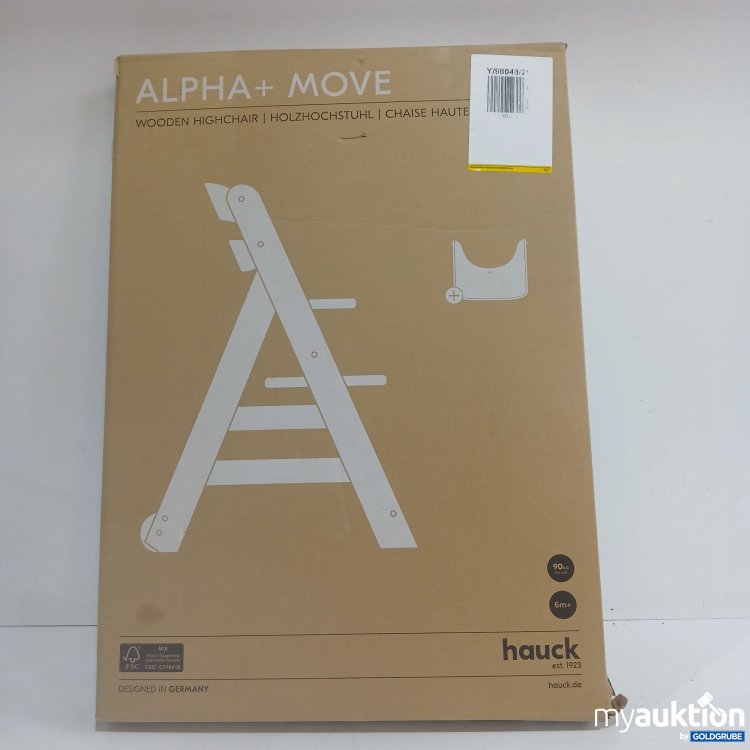Artikel Nr. 968846 Artikel Nr. 968846: Hauck Aplha+ Move Holzhochstuhl natural