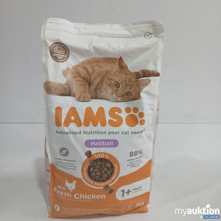 Artikel Nr. 973846: IAMS Katzenfutter Hairball 3 kg