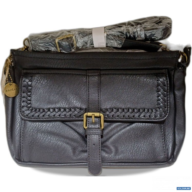 Artikel Nr. 986846 Artikel Nr. 986846: Ampere Creations, Handtasche, Schwarz, veganes Leder, ca.32x20cm