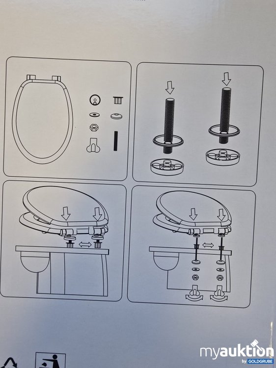 Artikel Nr. 344847: WC Sitz Verosan MDF Core  Stone