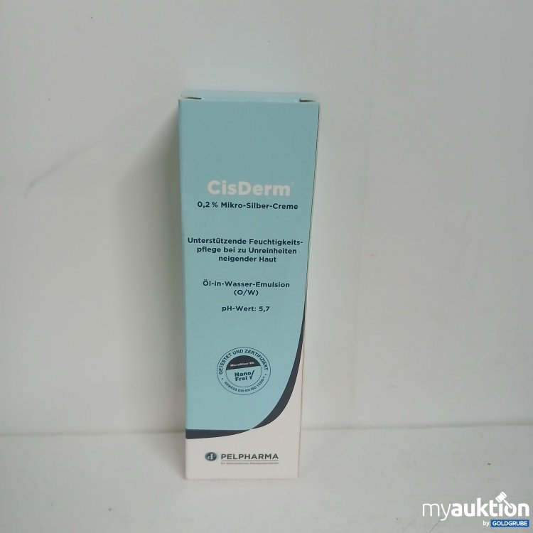 Artikel Nr. 831847 Artikel Nr. 831847: CisDerm Mikro-Silber-Creme 50ml