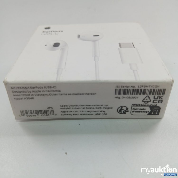 Artikel Nr. 839847 Artikel Nr. 839847: Apple EarPods USB-C