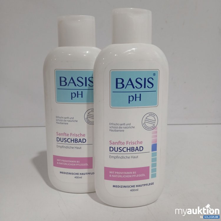 Artikel Nr. 885847: Basis pH Sanfte Frische Duschbad je 400ml 