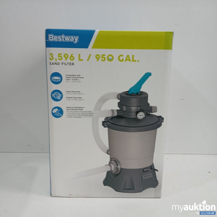 Artikel Nr. 896847: Bestway Sand Filter 3.596l/950GAL 