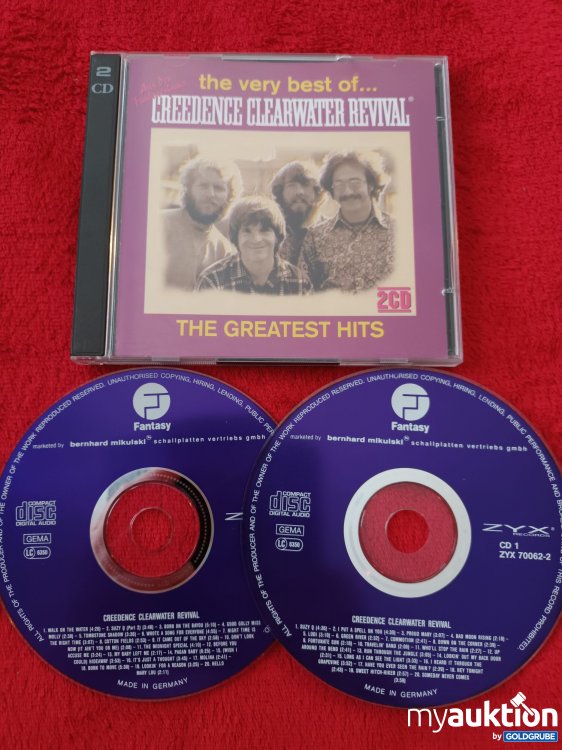 Artikel Nr. 940847 Artikel Nr. 940847: Doppel CD, The very Best of Creedence Clearwater Revival