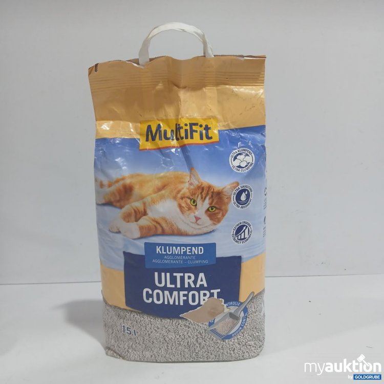 Artikel Nr. 952847 Artikel Nr. 952847: MultiFit Ultra Comfort Katzenstreu 15L