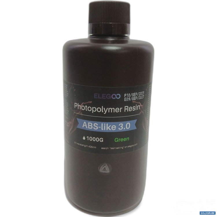 Artikel Nr. 980847 Artikel Nr. 980847: Elegoo Photopolymer Resin ABS-like 3.0 1000g Green
