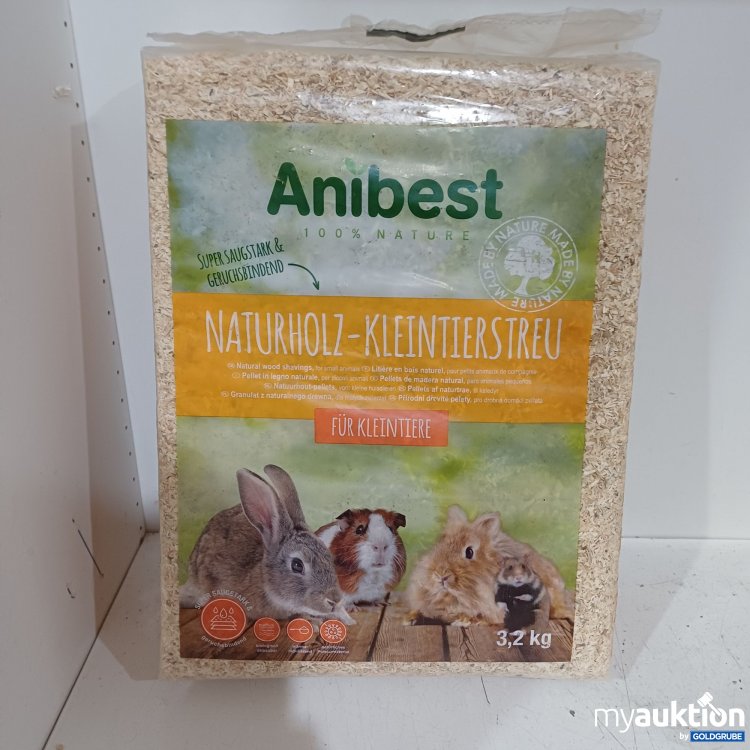 Artikel Nr. 988847: Anibest Naturholz-Kleintierstreu 3,2kg