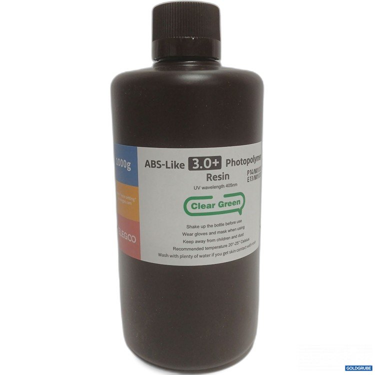 Artikel Nr. 993847 Artikel Nr. 993847: ABS Like 3.0+ Photopolymer Clear Green 1000g