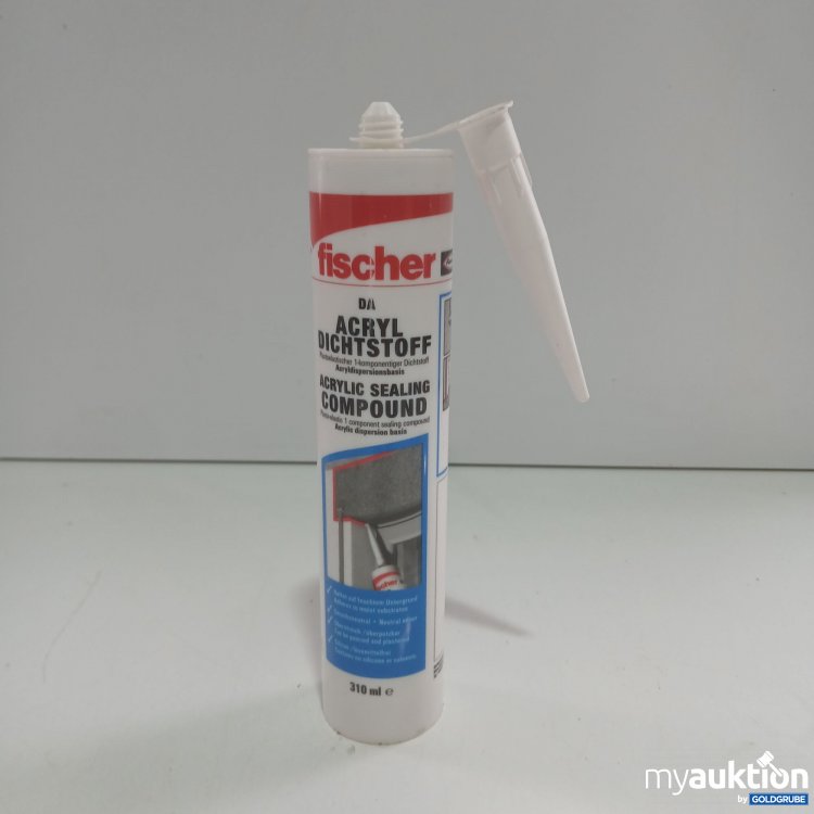 Artikel Nr. 361848 Artikel Nr. 361848: Fischer Acryl Dichtstoff weiss 310ml