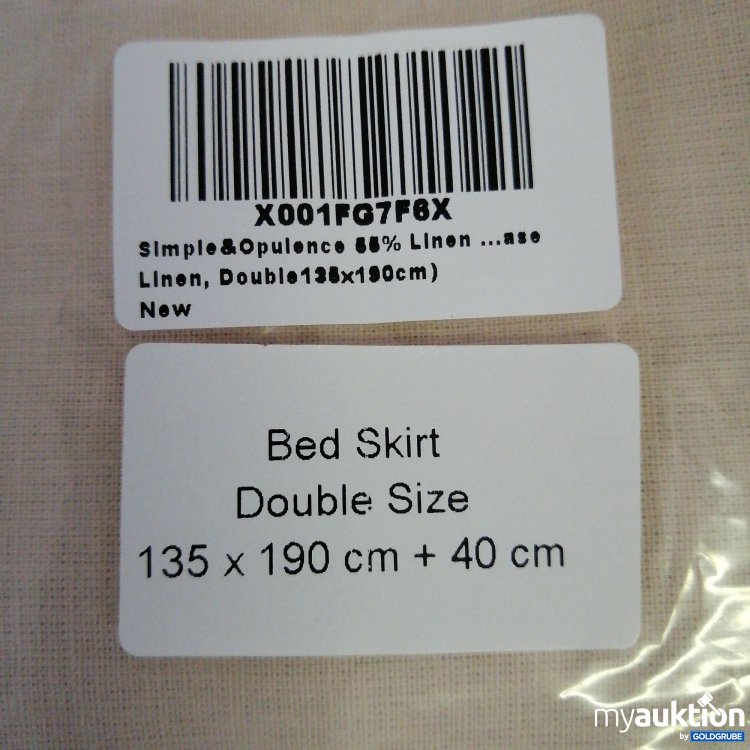 Artikel Nr. 426848: Simple & Opulence Bed Skirt 